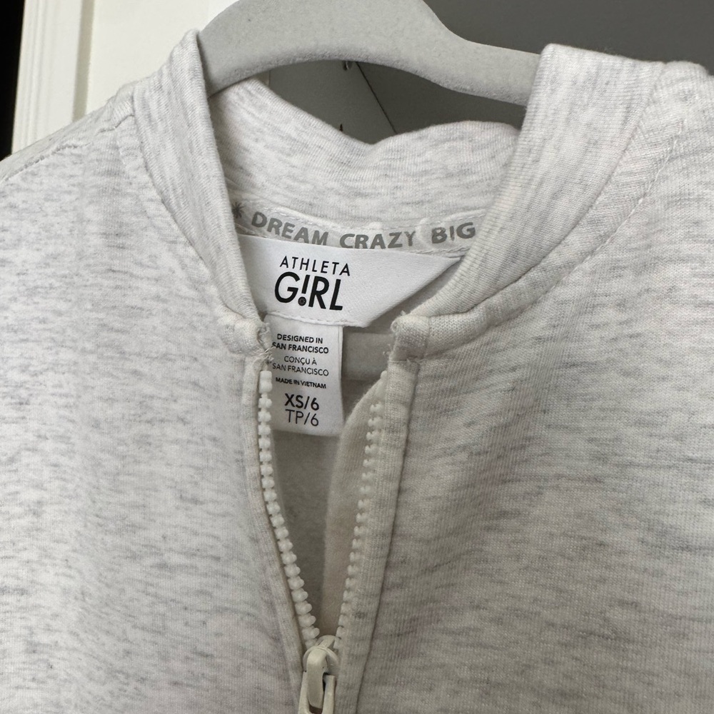 Athleta Kids One Piece in Light Gray